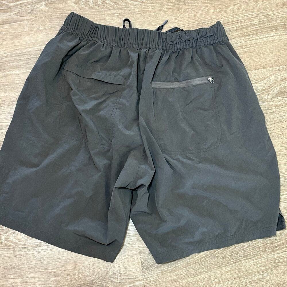 SAXX Sport 2 Life 2N1 Shorts Mens Medium Black Lined Athletic 7" Inseam - Picture 2 of 8